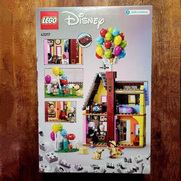 NEW Lego Disney Pixar UP House Building Set Toy with Balloons Movie Kit 43217 Br - Picture 3 of 16